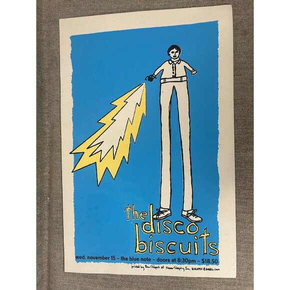 The Disco Biscuits Jim Pollock blue note Columbia, Missouri Poster Print